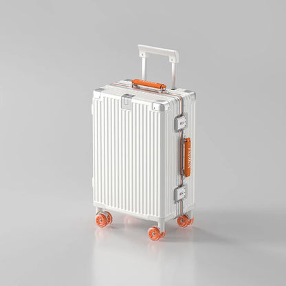 20-Zoll-Kompaktgepäck 26-Zoll-Trolley-Koffer mit großem Fassungsvermögen und Aluminiumrahmen für Männer und Frauen Reisekoffer