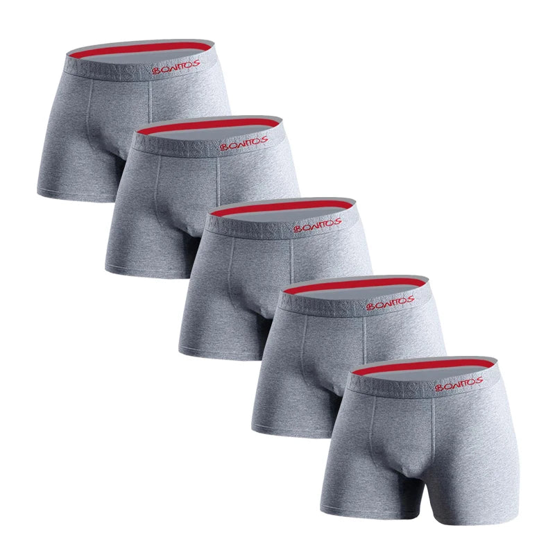 5 stücke sexy unterwäsche für mann baumwolle unterhosen männer 2025 boxershorts geschenke boxer für mann heißer männer höschen pack homme calecon