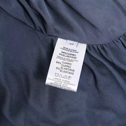 Women's Slim Top,Pleated Stretch One Shoulder Tank Top,Sexy Backless Swing Neck T-Shirt,High quality,Summer,New,2025.