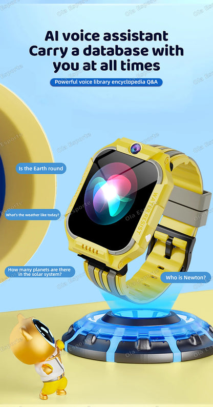 New Kids 5G Smart Watch SOS GPS+BDS/GLONASS Location Phone Call Camera Child Smartwatch 1.83 Inch WIFI Waterproof For Watch Gift.