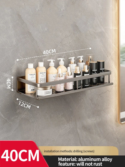 Gelb Weiß Eckregal Badezimmer Rack Regal Organizer Toilette Organizer Shampoo Rack Küche Lagerregal