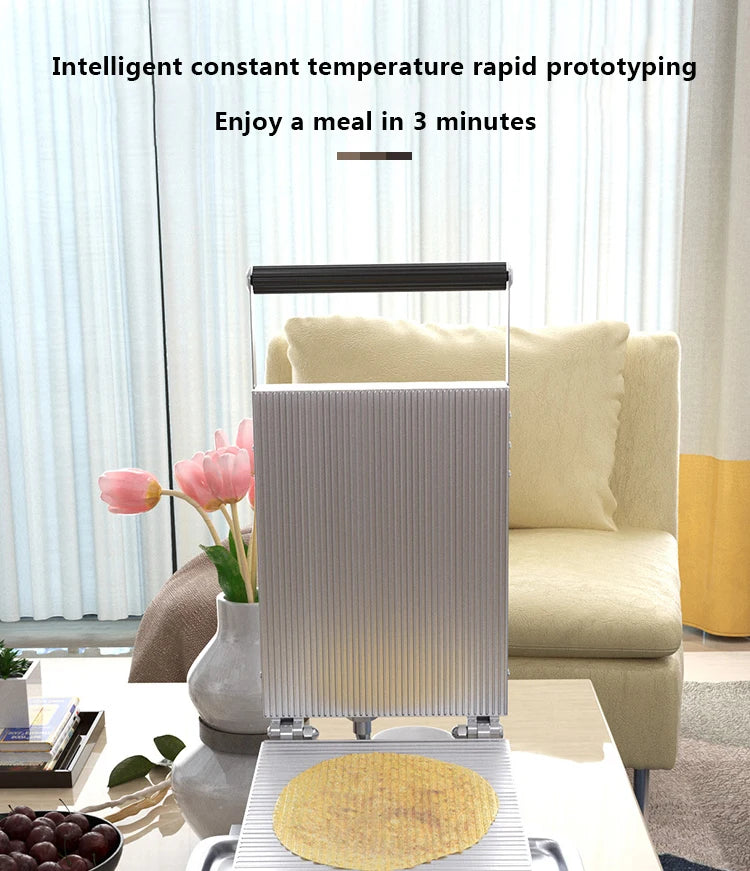 Household 220v NS-10 Ice Cream Egg Pastry Machine Crispy Egg Roll Machine Baked Waffle Cake Baking Pan Crispy Machine Baking Too.