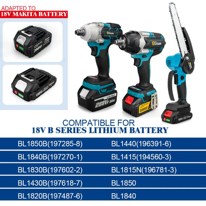 G perfil Akku 22500 mAh 15000 mAh Lithium-Ionen-Akku 198 VF 398 VF 928 VF Li-Ionen-Akku für Makita 18 V Akku Pin