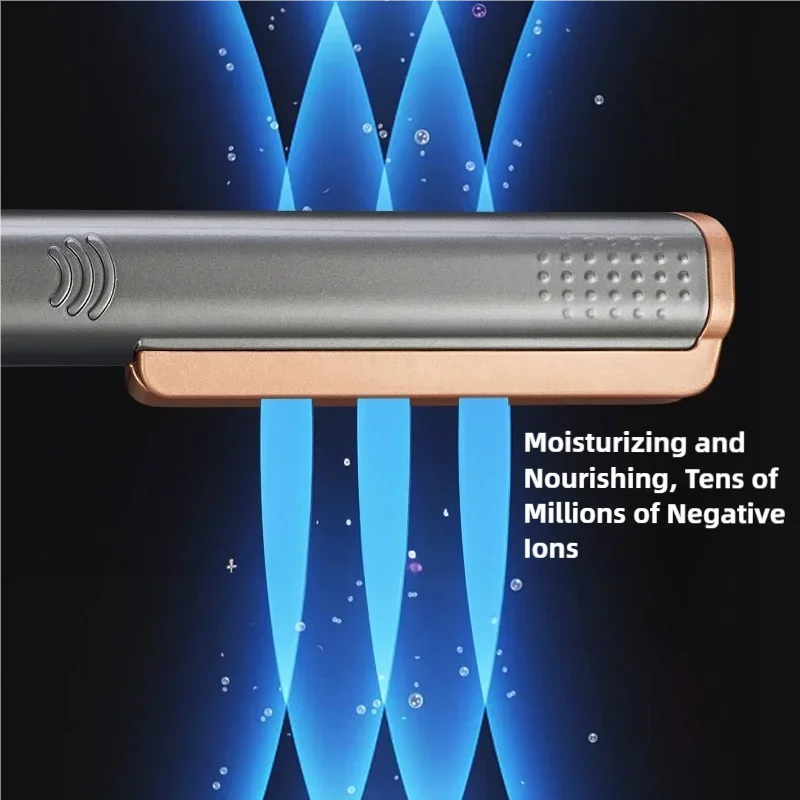 2 in 1 Hair Straightener Curling Ionizer with LCD Wide PanelProfessional Ceramic Hair Straightener with adjustable temperature.