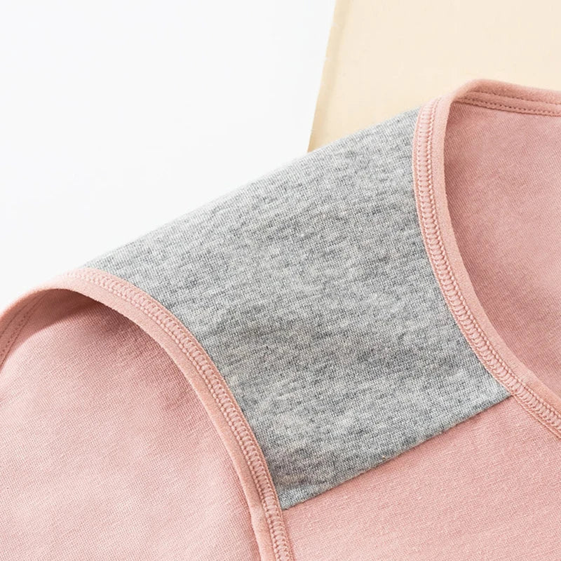 Cotton Menstrual Panties Leak Proof Breathable Cartoon cat Panties Woman Women Girls Physiological Pants Women's Intimates M-XL.