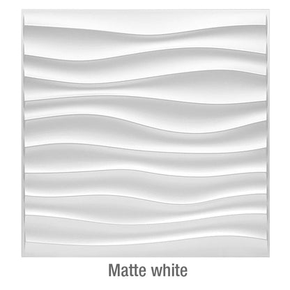 12 Pcs Decorative 3D Wall Panel Diamond Design Matt White Wallpaper Mural Tile-Panel-Mold 3D wall sticker bathroom kitchen 30cm