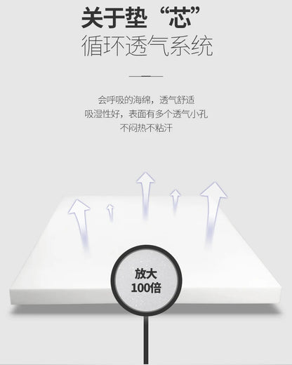 Hoch belastbare Schwamm matratze 1.5/1,8 m Einzel-Doppels chlafsaal 0,9 m weiches Kissen verdicktes Schwamm kissen faltbare Matratze