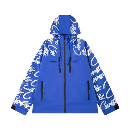 Cort winddichte, wasserdichte, reflektierende Jacke, Street-Style-Herren-Oberbekleidung, neue Ankunft, modischer Promi-geprüfter Mantel.