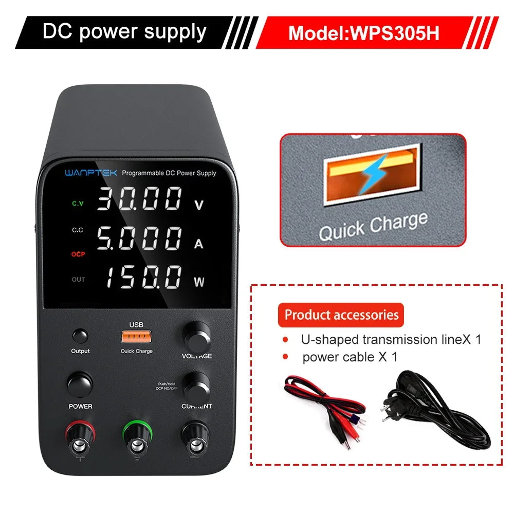 30V 10A 60V 5A DC Lab Power Supply Adjustable DC Power Supply Regulator Switching Power Supply Bench Power Supply 220V/110V.