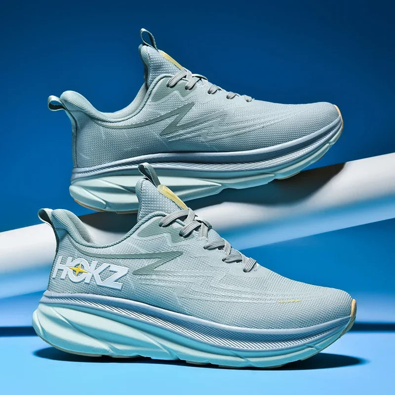 Men's Running Shoes Cushioning Outdoor Non-Slip Jogging Breathable Trainer Race Sneakers Luxury shoes Mesh Couple Off-road Shoes