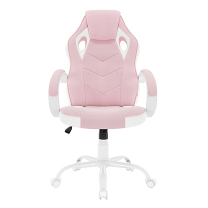 Ergonomisches Design, Gaming-Stuhl, Gamer-Sessel, Büro-Computerstuhl, Neigungsmechanismus, höhenverstellbar, 360° °   Drehbare hohe Rückenlehne