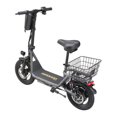 K14 Electric Scooter 500W Peak Motor, 14'' Tires,36V 15.6Ah Battery,32km/h Max Speed,50-60km Range,350W Rated Motor, Disc Brakes