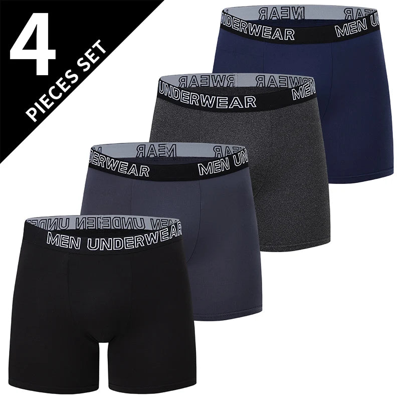 4/7-teilige Herren-Shorts, lang, sportlich, lässig, Boyshort, mehrfarbig, Multi-Code, Jugendliche, Eltern-Kind-Shorts, Übergröße, bequeme Unterwäsche