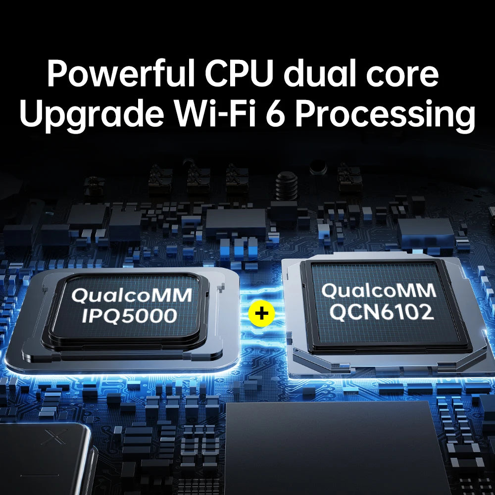 fenvi WiFi 6 AX3000 Router Dual Band 3000Mbps Mesh WiFi6 2.4G/5GHz Gigabit Wireless Networking Repeater 4 Antennas Signal Booste.