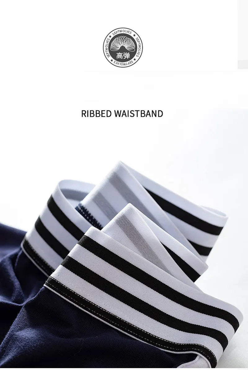 Männer weiche Unterhose Trunks Baumwolle hochwertige Unterwäsche u konvexe Tasche Höschen Cueca mittlere Taille atmungsaktive Boxershorts homme