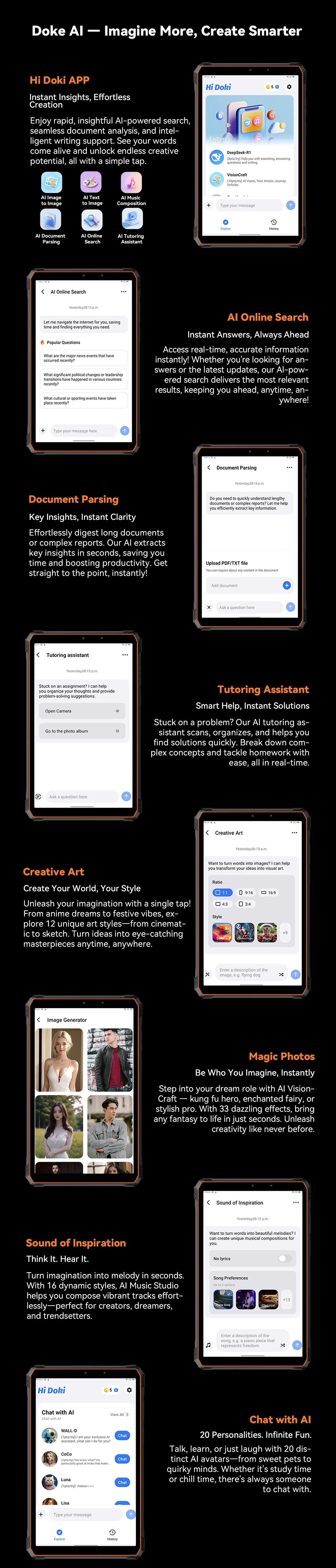Blackview Active 5 Outdoor AI Tablet Smartphone, 8.68 ‘’ HD+ 90Hz,IP68/IP69K Waterproof Android 15, 8GB+128GB 6600mAh Battery.