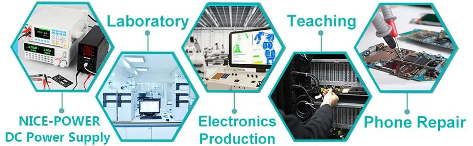 KUAIQU 200V 300V 1A DC Power Supply, 30V Programmable Adjustable Regulated Lab Bench Power Supply with PC Software,Output Switch