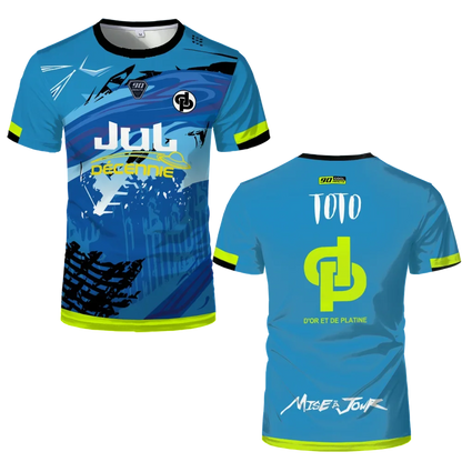 90 Minutes Series MM9 JUL Football Shirt Men's Summer Outdoor Sports Quick-drying Jersey Oversized Fitness Training T-shirt.