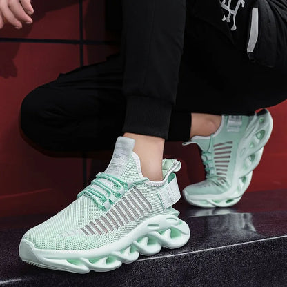 MAEDEF Shoes Men Sneakers Breathable Women Running Shoes Lightweight Anti-slip Sports Shoe Outdoor Lace Up Tennis Women Sneakers.