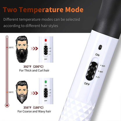 Multifunctional Quick Hair Beard Straightener Men's Hair Straightening Flat Iron Heated Hair Comb Electric Men Hair Beard Styler.