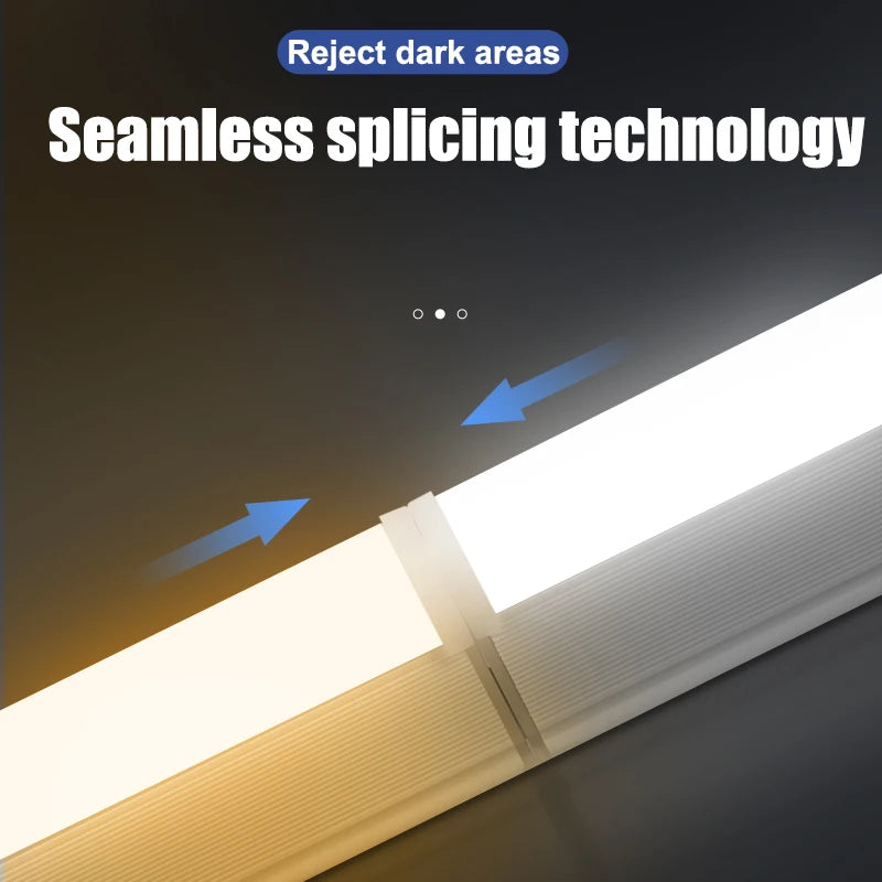 T5 Led Tube Light Bar 180-265V Kitchen Under Cabinet Lamp Connected Closet Lamp Indoor Lighting Fixture For Living Room Bedroom.