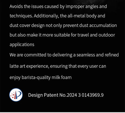 MHW-3BOMBER Official Electric Milk Frother Portable Home Barista Tools Kitchen Accessories.