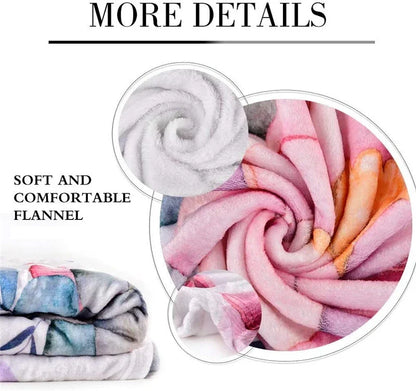 Sanrio HelloKitty Cute HD Printed Flannel Thin Blanket.Four Season Blanket.for Sofa,beds,living Rooms,travel Picnic Blanket Gift.