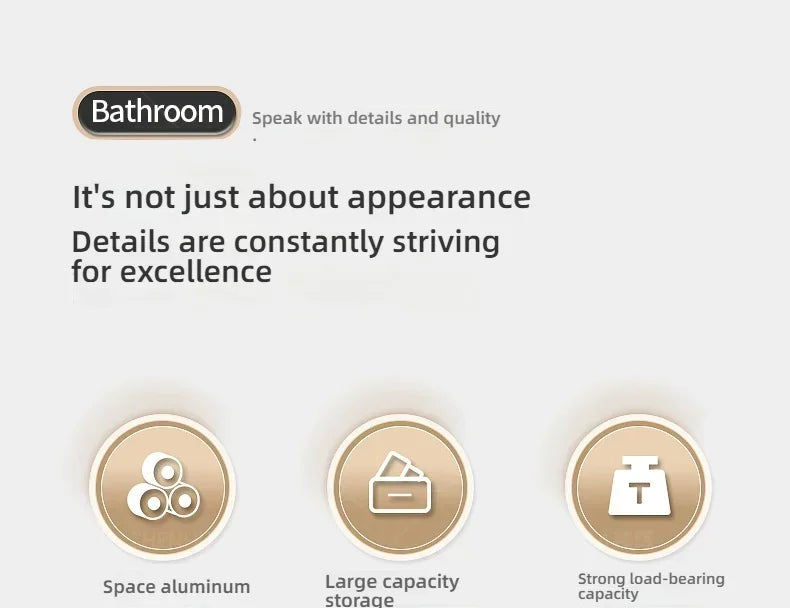 Beliebter Stil, 40/50 cm, selbstklebende Wandhalterung für Badezimmer, wasserdicht und rostfrei, Aufbewahrungsregal mit Haken, Handtuchhalter