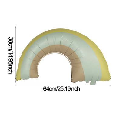 Matte 3D Herz Liebe dich Bär Aluminium Folie Ballon Hochzeit Dekoration Geschenke Schleife Stern Gänseblümchen Regenbogen Alles Gute zum Geburtstag Party Ballon