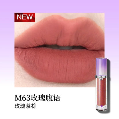 Girlcult Matte Nude Lipstick Velvet Cosmetic Long Lasting Waterproof Non-Stick Cup Lip Glaze Lip Makeup Gift for Girls and Women