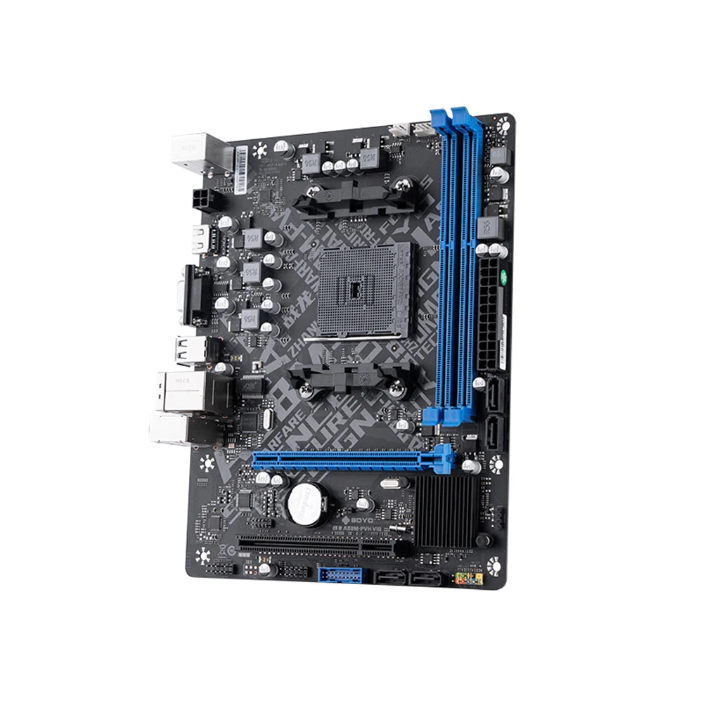 SOYO A88M Motherboard set with A8-7650K CPU DDR3 16G [8GB*2] Computer components Game Mainboard SATA3 AMD CPU FM2+/FM2 Processor.