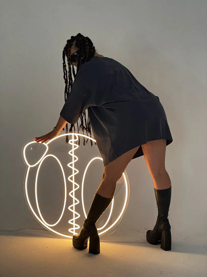 Custom Neon Sign Big Size LED Neon Light Wall Decor for Home Business Events Customizable Neon Name Signs for Room Decoration.