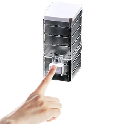 Dreifacher 350ml Duschbad-Shampoo-Spender Mehrzweck-Wand wasch spender mit großer Kapazität für Bad zubehör