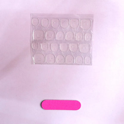 10PCS S/M/L red cat eye short square fake nailsart set with removable fake nails for festivals.