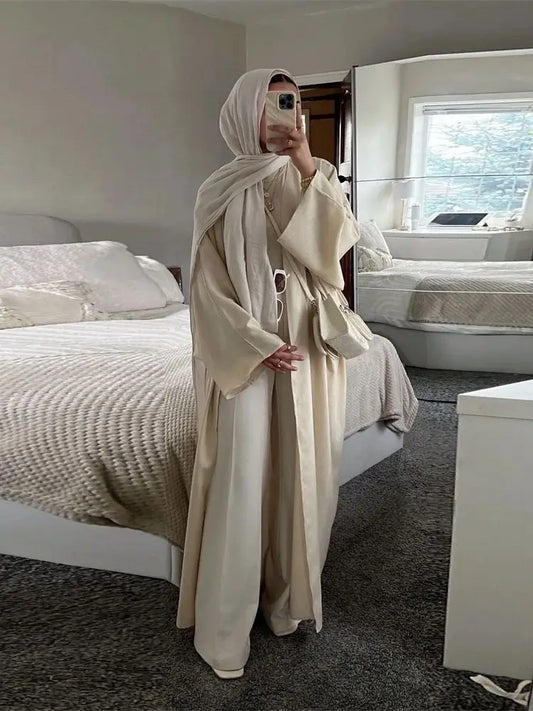 Ähnliche Baumwolle Leinen Batwing Kimono Abaya Dubai Islam Muslimischen Kleid Für Frauen Kebaya Kaftan Robe Musulmane Kaftan Marocain Femme