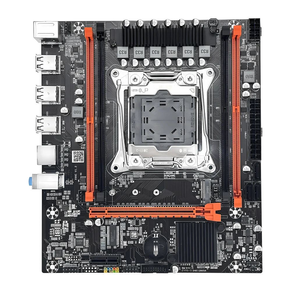 SOYO X99 Gaming Motherboard USB3.0 Dual Channel DDR4 Memory PCIEx16 LGA2011-3 Support M.2 NVME for Desktop Computer Components.