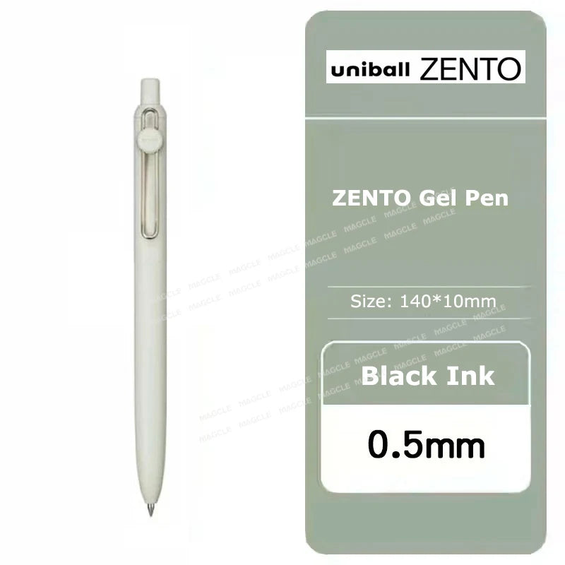 Uniball ZENTO Standard 0,38/0,5 mm Gelschreiber, wasserbasierte, glatte Schreibroller, passend für verschiedene Anlässe, Schreibwaren