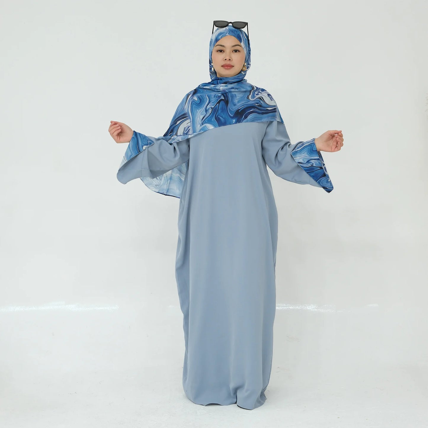 Ramadan Arabic Women Muslim Modest Dress Elegant Dubai Hijab Abaya 2025 Spring Summer Islam Outfit Clothing Fashion Turkey Gown.
