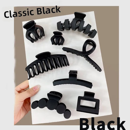 Matte Flower Hair Grips Set for Women Fairy Style Fresh Sweet Headwear for Updo Hairdo Back of Head Hair Accessories.