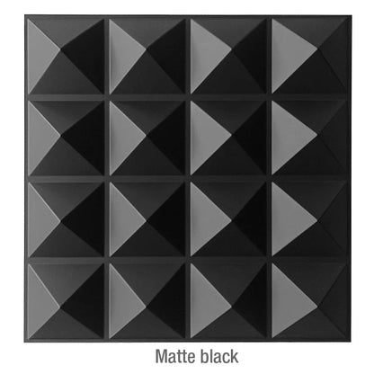 30cm house wall renovation geometric 3D wall panel non-self-adhesive 3D wall sticker art tile 3d wallpaper room bathroom ceiling