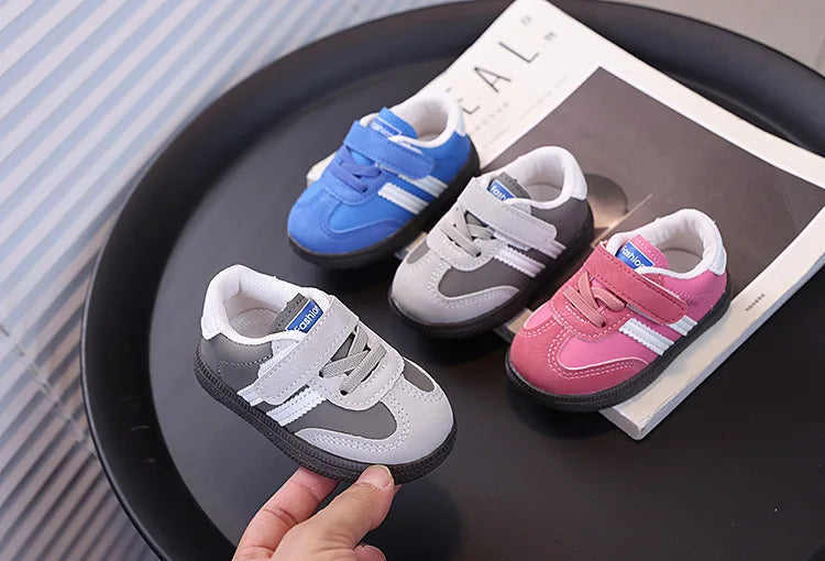 New Girl Child Sport Shoe Classic Spring Autumn Toddlers Boys Walking Shoes Versatile Fashion Kids Causal Sneakers Korean Style.