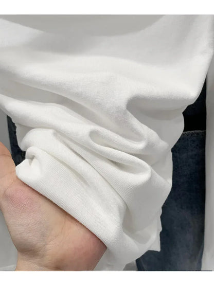 Spicy Girl Style One-Collar Ruffles Cropped Long Sleeve T-Shirt Women's Autumn/Winter New Arrival Base Layer Sweatshirt.