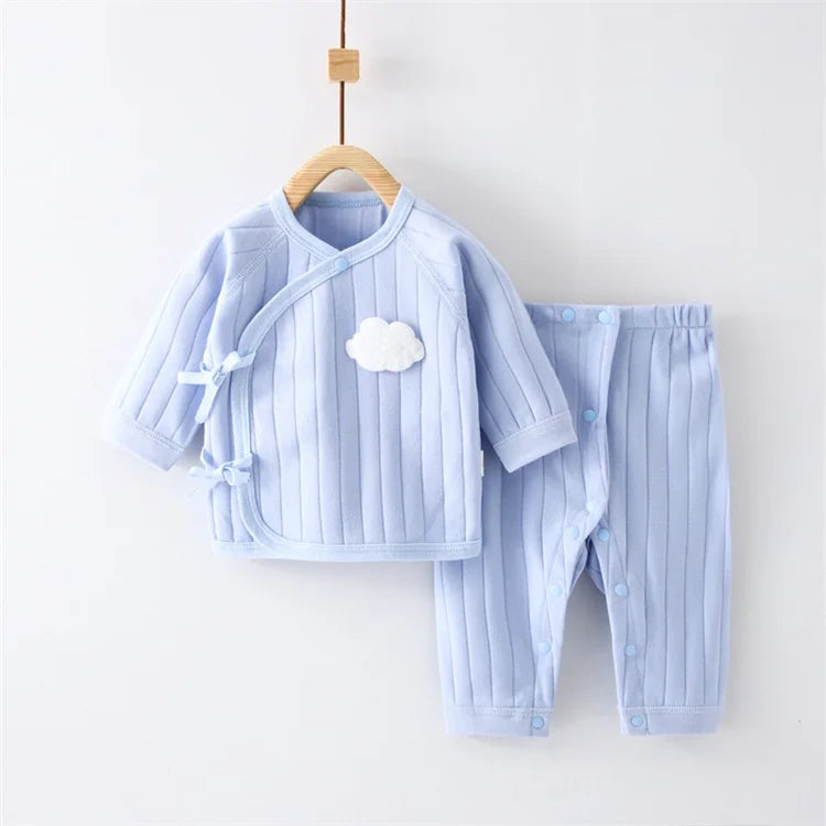 Infant Baby Mädchen Jungen Sets Baumwolle Neugeborenen Langarm Kleidung Hosen 2Pcs Set Frühling Herbst Kleidung Für Baby Kostüm 3-6Month.