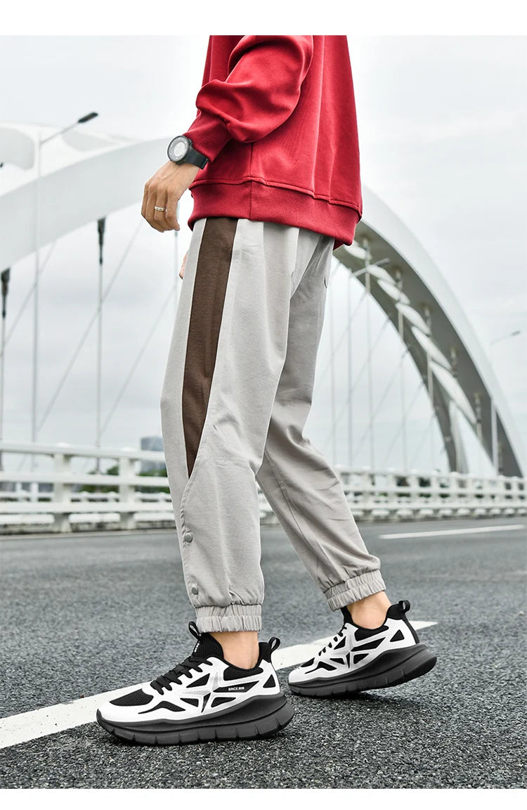 Men's Running Shoes Marathon Breathable Lightweight Women's Comfortable Casual Athletic Nonskid Walking Sports Sneakers