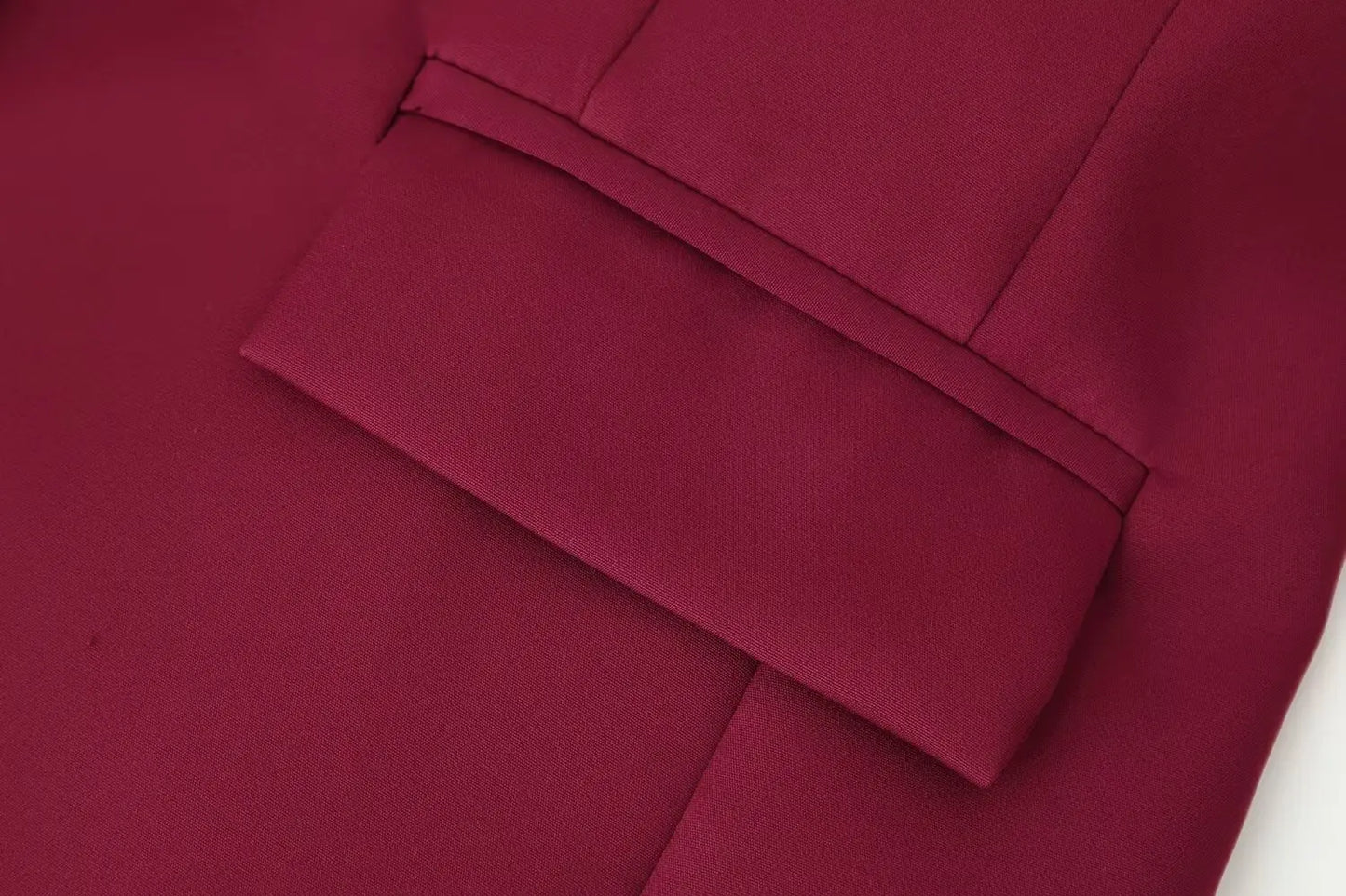 KONDALA 2025 Burgund Quaste Büro Dame Anzüge Einreiher Gerade Blazer + Moderne Gerade Lange Hosen Mode Weiblichen Anzug