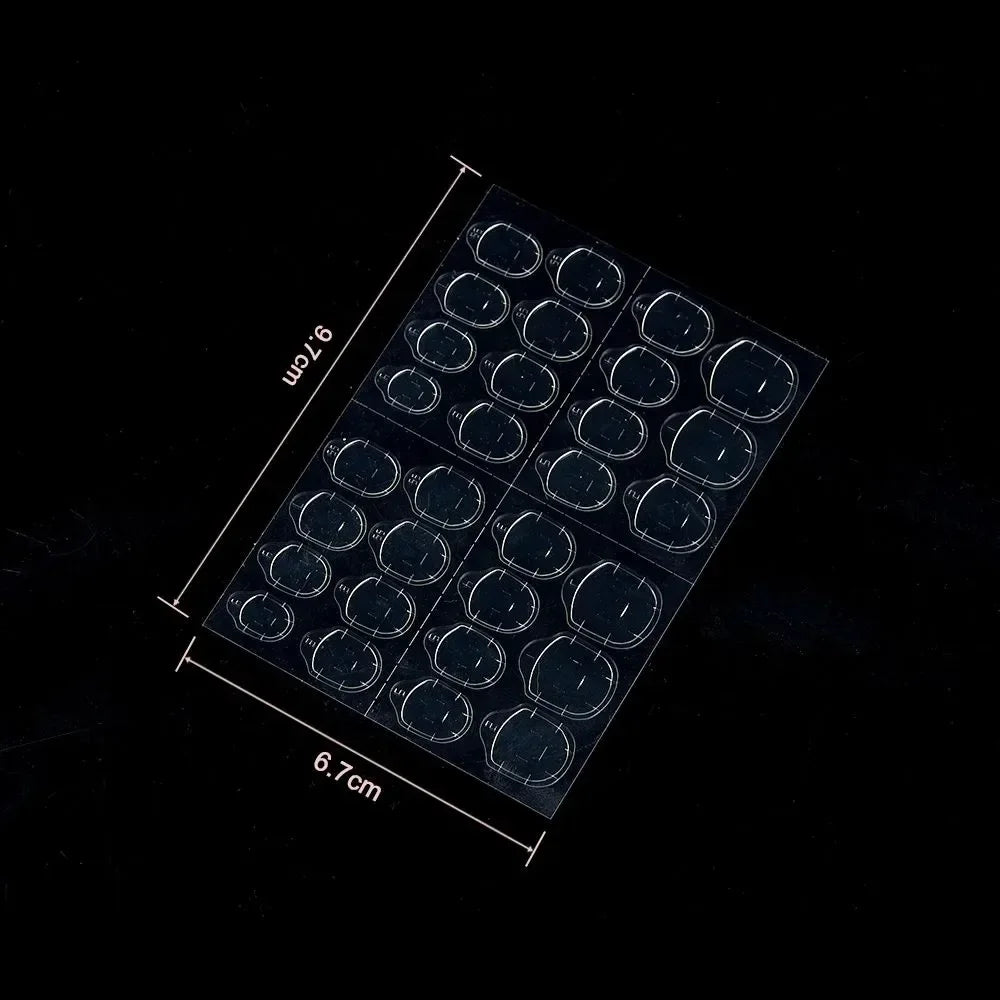 6000PCS Stick Nail Jelly Double-sided Adhesive Transparent Traceless Nail Glue Invisible Wear Nail Sheet Adhesive DIY Tools.