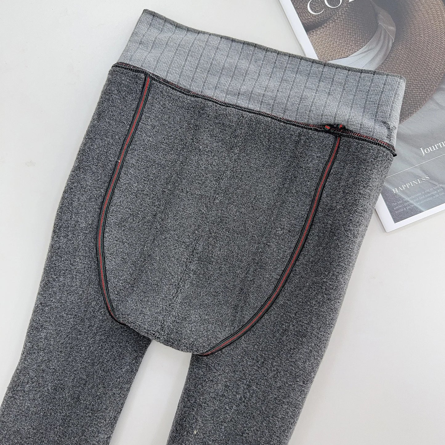 Korean Gray High Elastic Thicken Leggings for Women Warm Pantyhose Cotton Soft Stockings Tights Harajuku Streetwear Fashion Sock