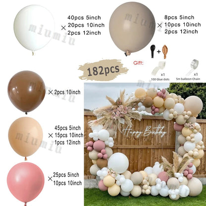 Macaron Rosa Ballon Girlande Bogen Kit Hochzeit Geburtstag Party Dekor Kinder Roségold Latex Ballons Babyparty Dekorationen Kette