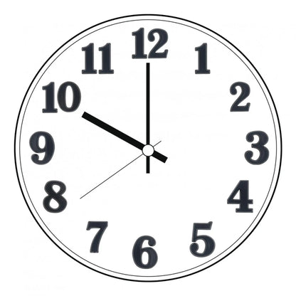 6er-Set Wanduhr mit arabischen Zahlen, Platte für DIY-Dekoration, Kunststoff, schwarz, römisch, arabisch, Quarzuhr, Zahlen, Ersatz-Reparaturteile