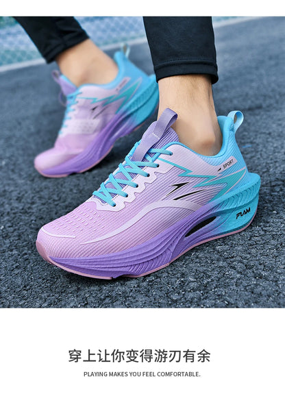 Sports Running Shoes Men Sneakers Marathon Breathable Comfortable Brand Trend Women Athletic Trainer Outdoor Sneakers AirCushion